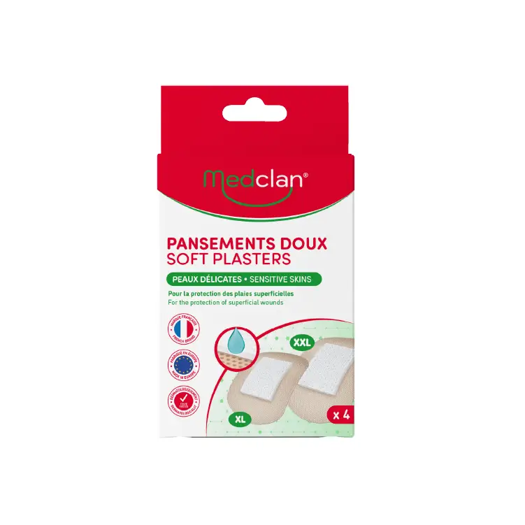 medclan soft plasters sensitive skins